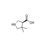 (S)-4,4-Dimethylpyrrolidine-3-carboxylic Acid