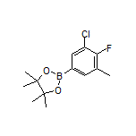 3-Chloro-4-fluoro-5-methylphenylboronic Acid Pinacol Ester