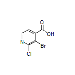 3-Bromo-2-chloroisonicotinic Acid