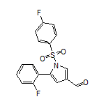 5-(2-Fluorophenyl)-1-[(4-fluorophenyl)sulfonyl]-1H-pyrrole-3-carbaldehyde