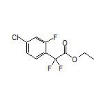 Ethyl 2-(4-Chloro-2-fluorophenyl)-2,2-difluoroacetate