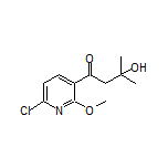 1-(6-Chloro-2-methoxy-3-pyridyl)-3-hydroxy-3-methyl-1-butanone