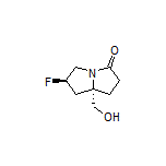 (6R,7aS)-6-Fluoro-7a-(hydroxymethyl)tetrahydro-1H-pyrrolizin-3(2H)-one