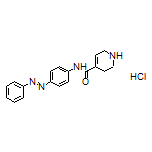 (E)-N-[4-(Phenyldiazenyl)phenyl]-1,2,3,6-tetrahydropyridine-4-carboxamide Hydrochloride