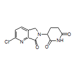 3-[2-Chloro-7-oxo-5H-pyrrolo[3,4-b]pyridin-6(7H)-yl]piperidine-2,6-dione