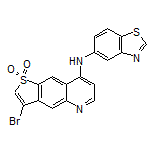 8-(Benzo[d]thiazol-5-ylamino)-3-bromothieno[2,3-g]quinoline 1,1-Dioxide