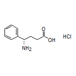 (S)-4-Amino-4-phenylbutanoic Acid Hydrochloride