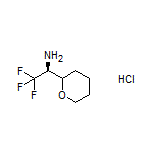 (1S)-2,2,2-Trifluoro-1-(tetrahydro-2H-pyran-2-yl)ethanamine Hydrochloride