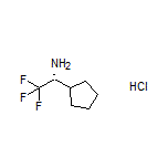 (R)-1-Cyclopentyl-2,2,2-trifluoroethanamine Hydrochloride