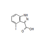 4-Iodo-1H-indazole-3-carboxylic Acid