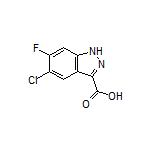 5-Chloro-6-fluoro-1H-indazole-3-carboxylic Acid