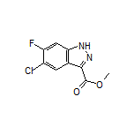 Methyl 5-Chloro-6-fluoro-1H-indazole-3-carboxylate