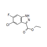 Ethyl 5-Chloro-6-fluoro-1H-indazole-3-carboxylate