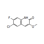 6-Chloro-7-fluoro-3-methoxyquinolin-2(1H)-one