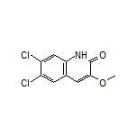 6,7-Dichloro-3-methoxyquinolin-2(1H)-one