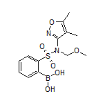 2-[N-(4,5-Dimethyl-3-isoxazolyl)-N-(methoxymethyl)sulfamoyl]phenylboronic Acid