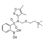 2-[N-(4,5-Dimethyl-3-isoxazolyl)-N-[[2-(trimethylsilyl)ethoxy]methyl]sulfamoyl]phenylboronic Acid