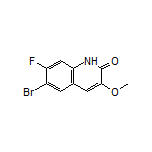 6-Bromo-7-fluoro-3-methoxyquinolin-2(1H)-one