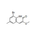 8-Bromo-3-methoxy-6-methylquinolin-2(1H)-one