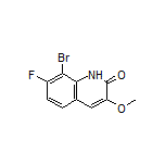 8-Bromo-7-fluoro-3-methoxyquinolin-2(1H)-one