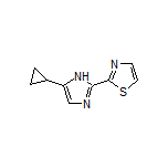 2-(5-Cyclopropyl-1H-imidazol-2-yl)thiazole