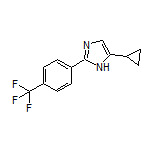 5-Cyclopropyl-2-[4-(trifluoromethyl)phenyl]-1H-imidazole