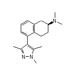 (2S)-N,N-Dimethyl-5-(1,3,5-trimethyl-4-pyrazolyl)-1,2,3,4-tetrahydronaphthalen-2-amine