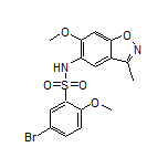 5-Bromo-2-methoxy-N-(6-methoxy-3-methylbenzo[d]isoxazol-5-yl)benzenesulfonamide