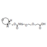 1-[(1R,8S,9S)-rel-Bicyclo[6.1.0]non-4-yn-9-yl]-3-oxo-2,7,10-trioxa-4-azatridecan-13-oic Acid