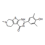 2-(4-Hydroxy-3,5-dimethylphenyl)-7-methyl-5,6,7,8-tetrahydropyrido[4’,3’:4,5]thieno[2,3-d]pyrimidin-4(1H)-one