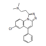 2-(7-Chloro-5-phenyl-[1,2,4]triazolo[4,3-a]quinolin-1-yl)-N,N-dimethylethanamine