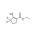 Ethyl 3,3-Difluoro-2-hydroxy-1-cyclopentenecarboxylate