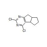 2,4-Dichloro-4b,5,6,7,7a,8-hexahydropentaleno[2,1-d]pyrimidine