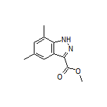 Methyl 5,7-Dimethyl-1H-indazole-3-carboxylate