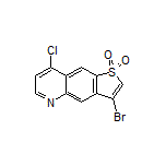 3-Bromo-8-chlorothieno[2,3-g]quinoline 1,1-Dioxide