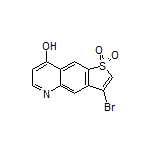 3-Bromo-8-hydroxythieno[2,3-g]quinoline 1,1-Dioxide