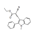 Ethyl 2-Cyano-3-(1-methyl-2-phenyl-3-indolyl)acrylate