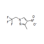 3-Methyl-4-nitro-1-(2,2,2-trifluoroethyl)-1H-pyrazole