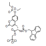 2,2,2-Trichloroethyl (S)-2-(Fmoc-amino)-3-[7-[(diethoxyphosphoryl)oxy]-2-oxo-2H-chromen-4-yl]propanoate