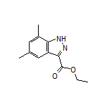 Ethyl 5,7-Dimethyl-1H-indazole-3-carboxylate