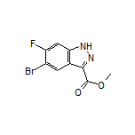 Methyl 5-Bromo-6-fluoro-1H-indazole-3-carboxylate