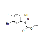 Ethyl 5-Bromo-6-fluoro-1H-indazole-3-carboxylate