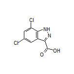 5,7-Dichloro-1H-indazole-3-carboxylic Acid