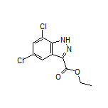 ethyl 5,7-dichloro-1H-indazole-3-carboxylate