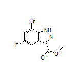 Methyl 7-Bromo-5-fluoro-1H-indazole-3-carboxylate