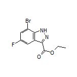 Ethyl 7-Bromo-5-fluoro-1H-indazole-3-carboxylate