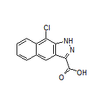 9-Chloro-1H-benzo[f]indazole-3-carboxylic Acid