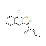 Ethyl 9-Chloro-1H-benzo[f]indazole-3-carboxylate