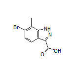 6-Bromo-7-methyl-1H-indazole-3-carboxylic Acid