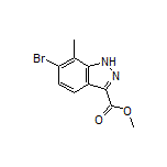 Methyl 6-Bromo-7-methyl-1H-indazole-3-carboxylate